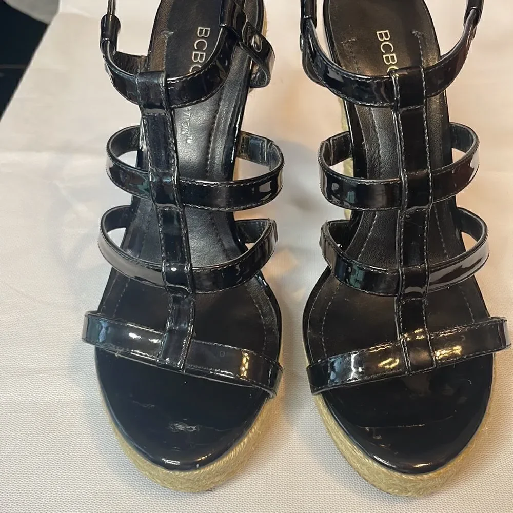 BCBGeneration caged platform sandals